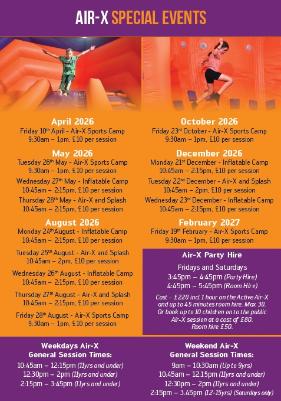 Air-X special events